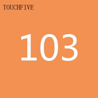 1 шт. TouchFive на выбор, 168 цветов, маркеры для эскизов, маркеры на спиртовой основе, набор цветных маркеров, товары для рукоделия, ручка для школы - Цвет: 103