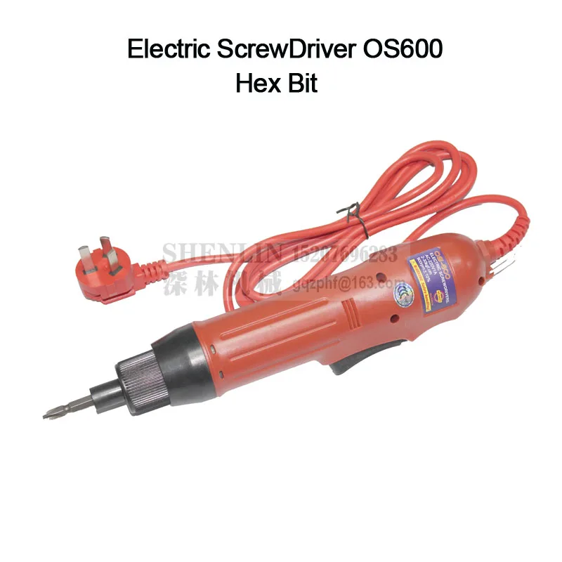 Electric screw driver OS600 electrical screwdriver 30kg torque driver, manual screw drivers 220V