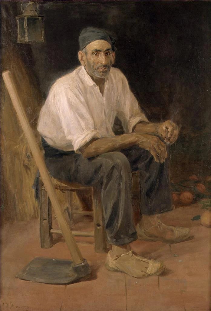 

El Tio Andreu de Rocafort Jose Benlliure y Gil -whole sale oil painting replica -free shipping cost-accept custom-made service