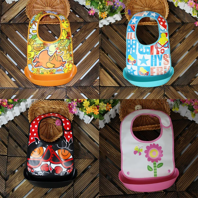 Hot Cartoon Patronen Baby Slabbetjes Kids Dimensionale Waterdichte Feeding Cover Doek Maaltijd Rijst Zak Practica Babyvoeding Levert Feeding Baby Feedingkids Feeding Aliexpress