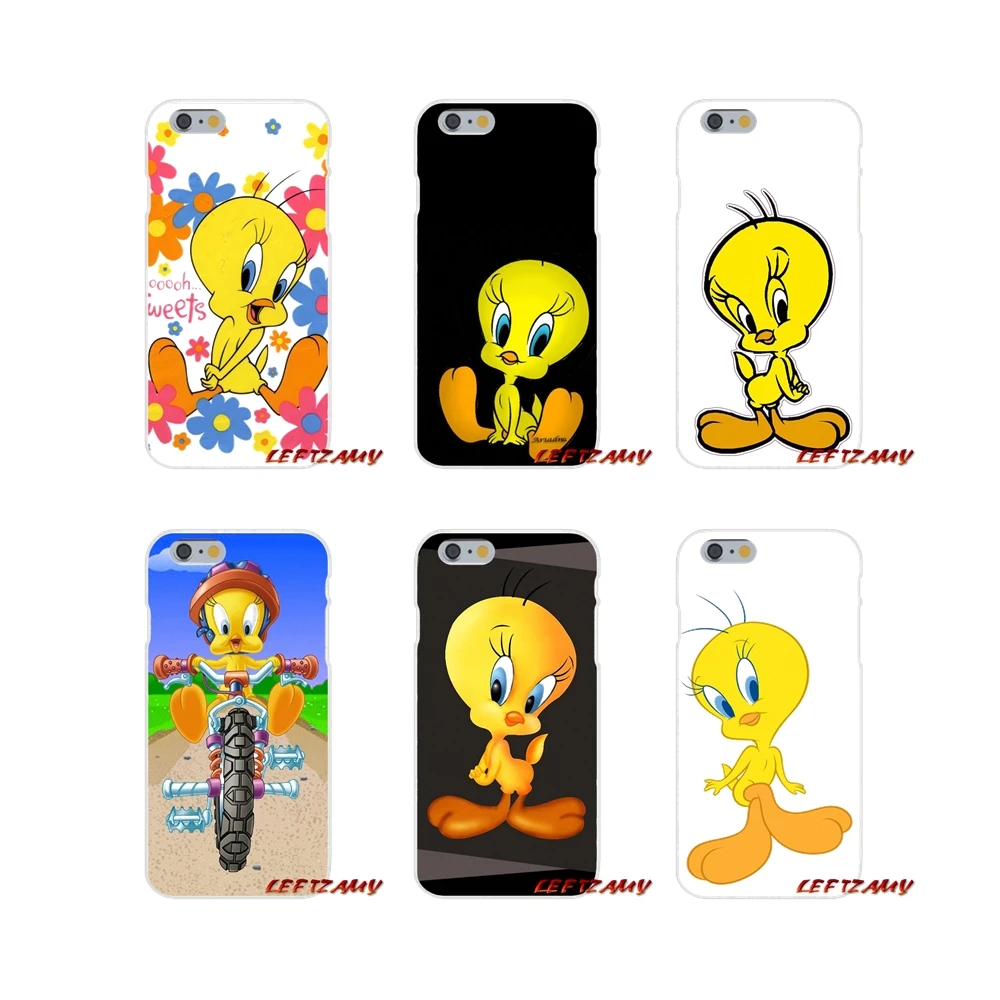 

For Samsung Galaxy S3 S4 S5 MINI S6 S7 edge S8 S9 Plus Note 2 3 4 5 8 funny Tweety Bird cute Accessories Phone Shell Covers