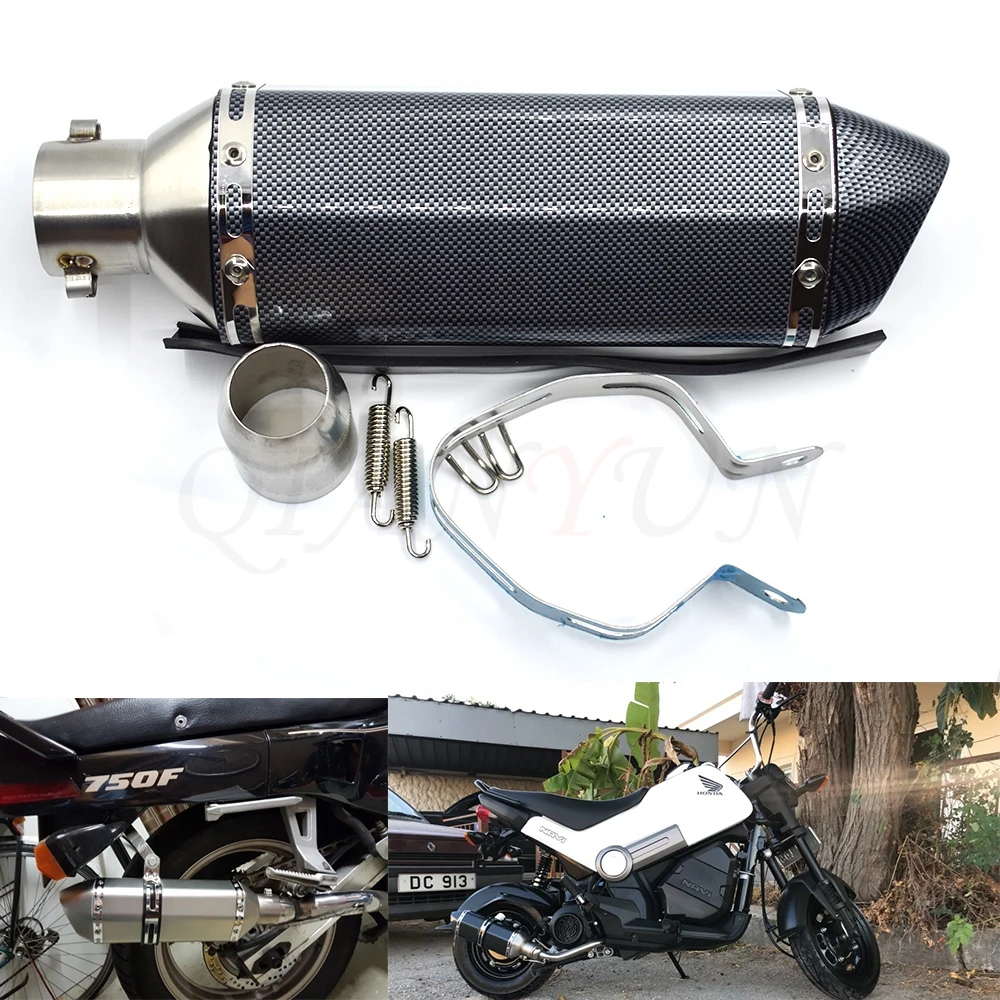 

for Motorcycle parts Exhaust Universal 51mm Stainless Steel Motorbike Exhaust Pipe FOR Suzuki GSX1400 GSF650 GSF1200 GSF1250