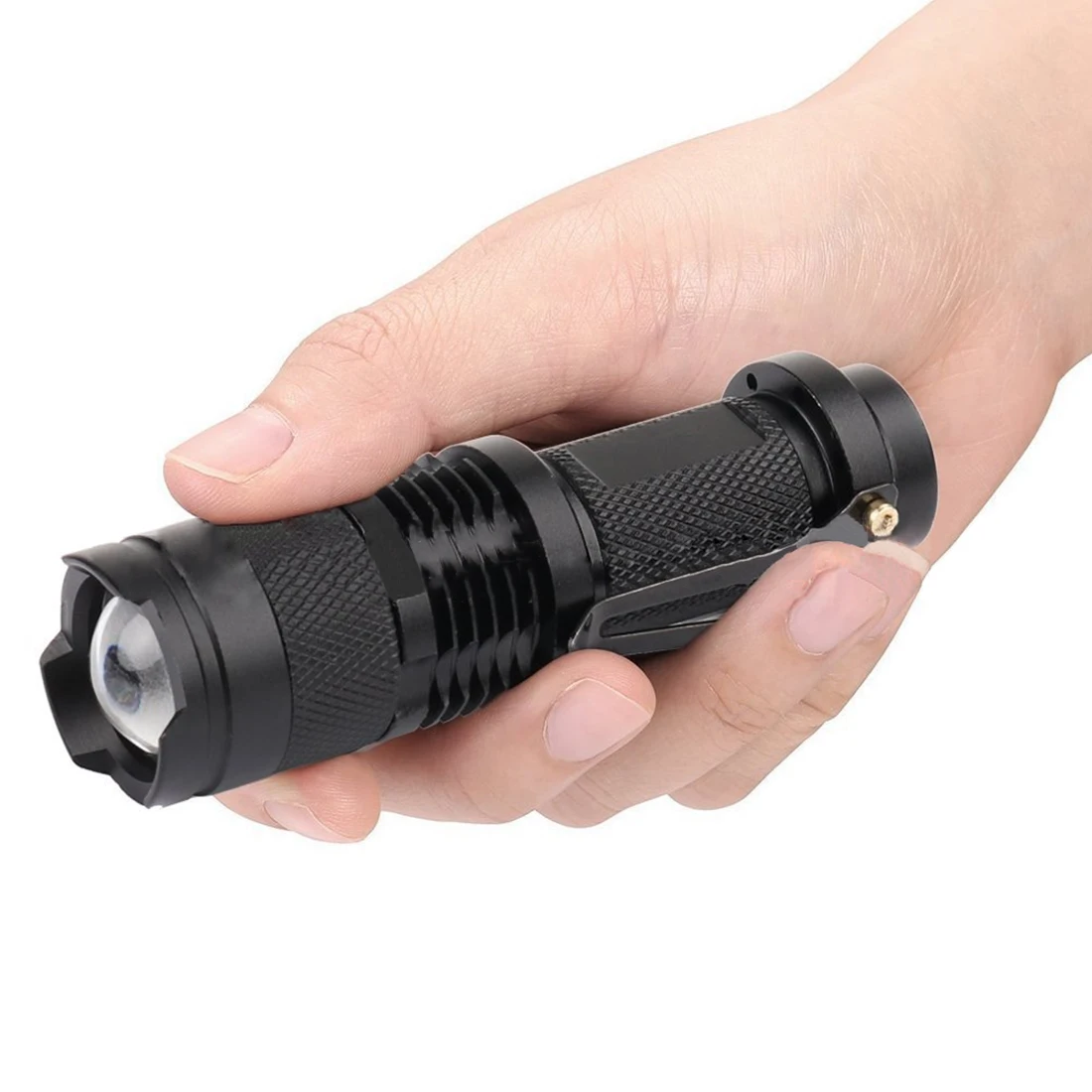 3800LM XML-Q5 COB светодиодный фонарик портативный мини зум Torchflashlight использование AA 14500 батареи Водонепроницаемый в жизни освещение фонарь