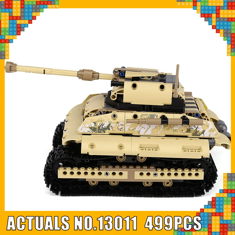 

New Legoing 13011 The Heavy Crawler Tank Set Compatible with Legoing Technic Car Building Blocks Bricks Kid Toys Christmas Gift