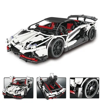 

Commemorative Edition Hatchback Type R Set City For Technic Car racing Power driven Model Building Blocks Toy for Children Gift