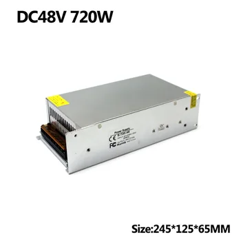 

720W 15A 48V Switching power supply 220v 110v AC to DC 48V Single Output power supply for CNC CCTV LED lighting