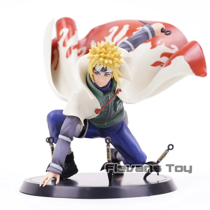 Наруто Shippuden фигурка Namikaze Минато ПВХ Статуэтка Статуя Коллекционная модель игрушка подарок