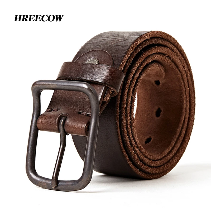 Cinturón cuero genuino hombre, cinturones de diseñador, correa de lujo, hebilla de pin vintage a la moda, productos de star store|pin buckle|belt men luxurybelt belt - AliExpress