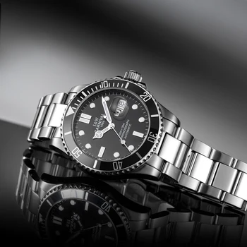 

Business Sport Mechanical Watches Week ,Complete Calendar, Luminous Fashion Casual Men Waterproof Watch Reloj Hombre