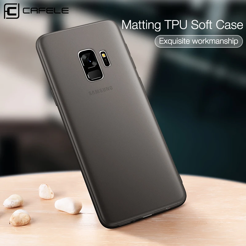 

Cafele Soft TPU Phone Case for Samsung Galaxy S9/ S9 Plus Matte Ultra-thin 0.6mm TPU Case Cover for Samsung S9/ S9 Plus