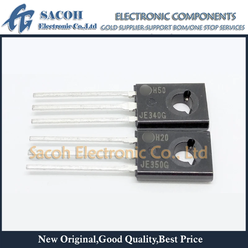 

Free Shipping 10Pairs MJE340G MJE340 JE340G + MJE350G MJE350 JE350G TO-126 0.5A 300V COMPLEMETARY SILICON POWER TRANSISTOR