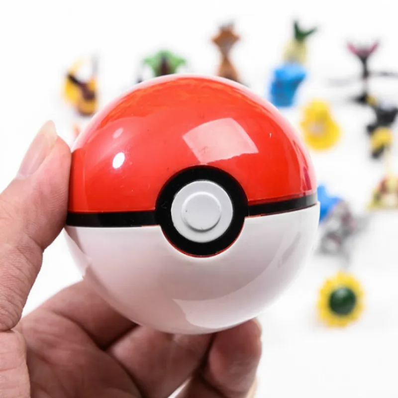 Pokeball Masterball полная коллекционная игрушка мяч 7 см 13 шт. Pokeball+ 13 шт. бесплатно случайные фигурки