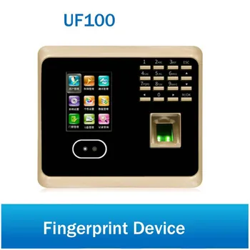 

UF100 Plus WiFi Biometric Facial Fingerprint Employee Time Attendance Face Recognition System Time Clock with Free Software