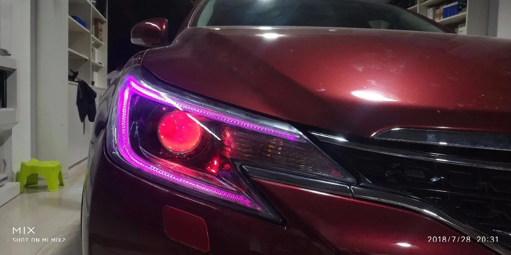 RGB DRL дневная ходовая фара для Toyota Reiz новинка светодиодный двухксеноновый