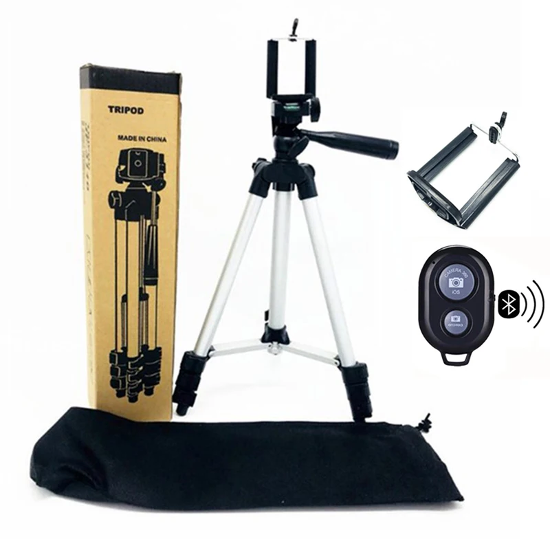 Штатив для мобильного телефона 35 106 см iPhone 6 7 X держатель Andriod набор зажимов DSLR