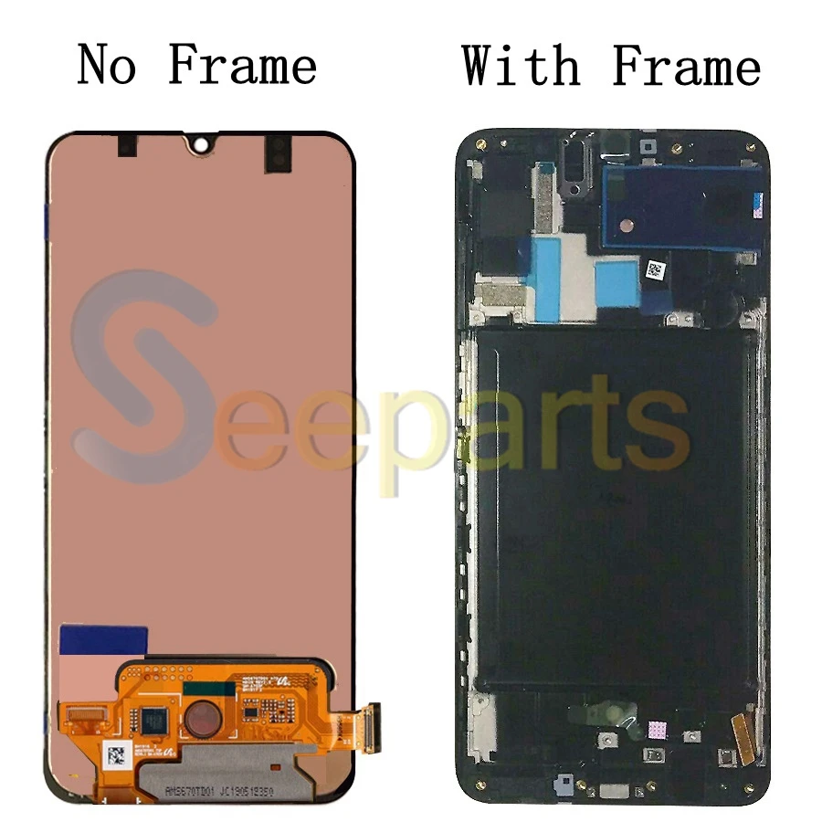 Новинка для Samsung Galaxy A70 LCD A705 A705F SM дисплей сенсорный экран дигитайзер в сборе 2019