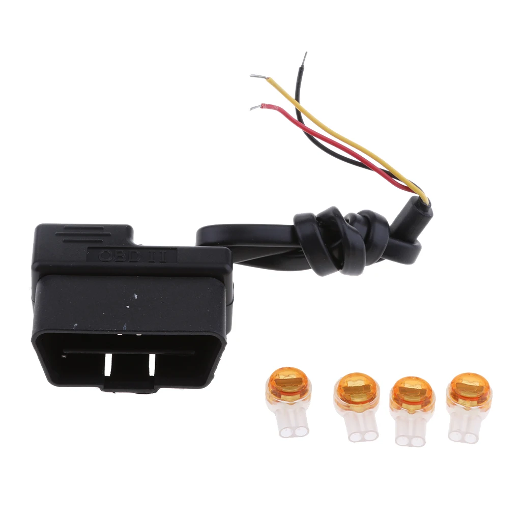 12/24V To 5V Car Dash Cam Hardwire Adapters Step Down Cables DVR OBD Buck Line 0.4Meter Portable