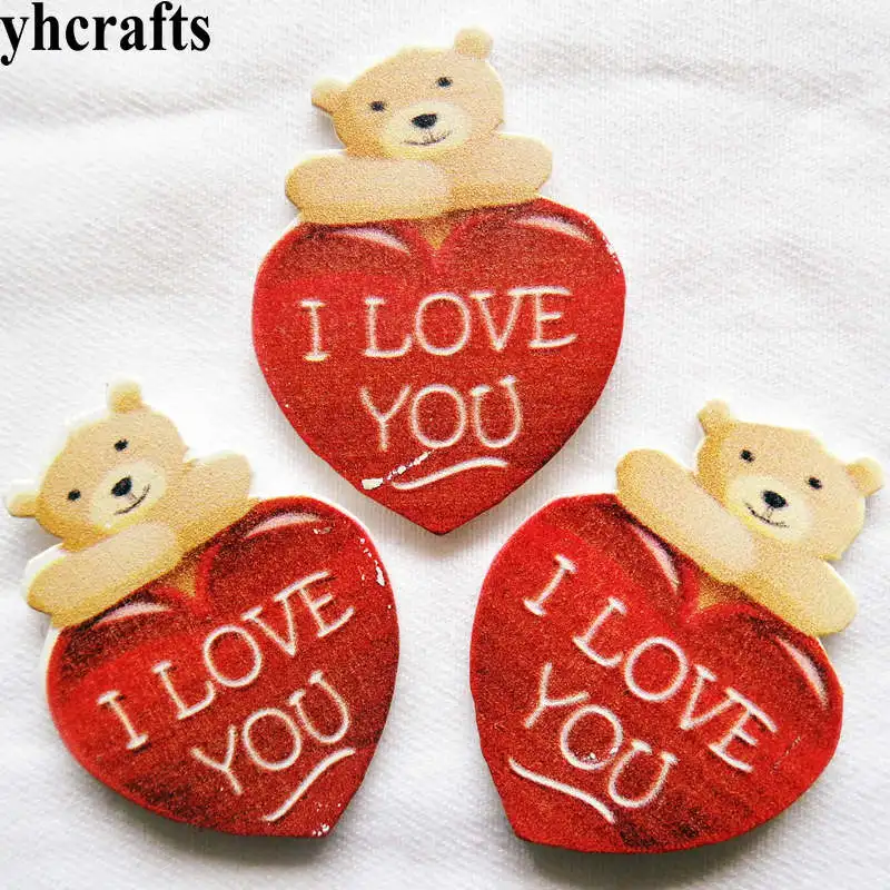 

50PCS/LOT,I love you stickers,Wedding decals,Valentine's day ornament,Wall decor,Home decal,DIY toys,Craft mateiral.3.2x4.5cm
