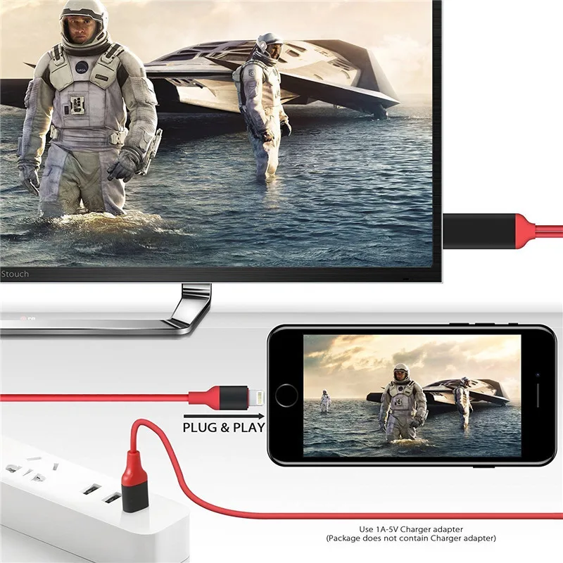 bilder für Für Blitz zu HDMI Adapter 6.5Ft Kabel 1080 P HDTV Plug & Play Für Apple iPhone 7 6 6 S Plus 5 5 S SE iPad mini air Ipod TV bilder für Für Blitz zu HDMI Adapter 6.5Ft Kabel 1080 P HDTV Plug & Play Für Apple iPhone 7 6 6 S Plus 5 5 S SE iPad mini air Ipod TV