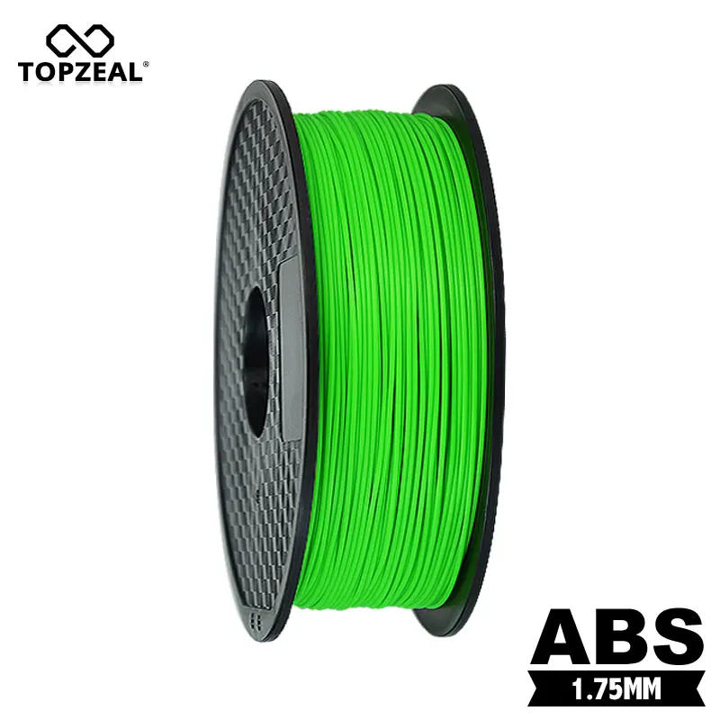 TOPZEAL Viridis Цвет ABS пластик 3d принтеры 1 кг 1,75 мм поставки нити для RepRap нить ABS