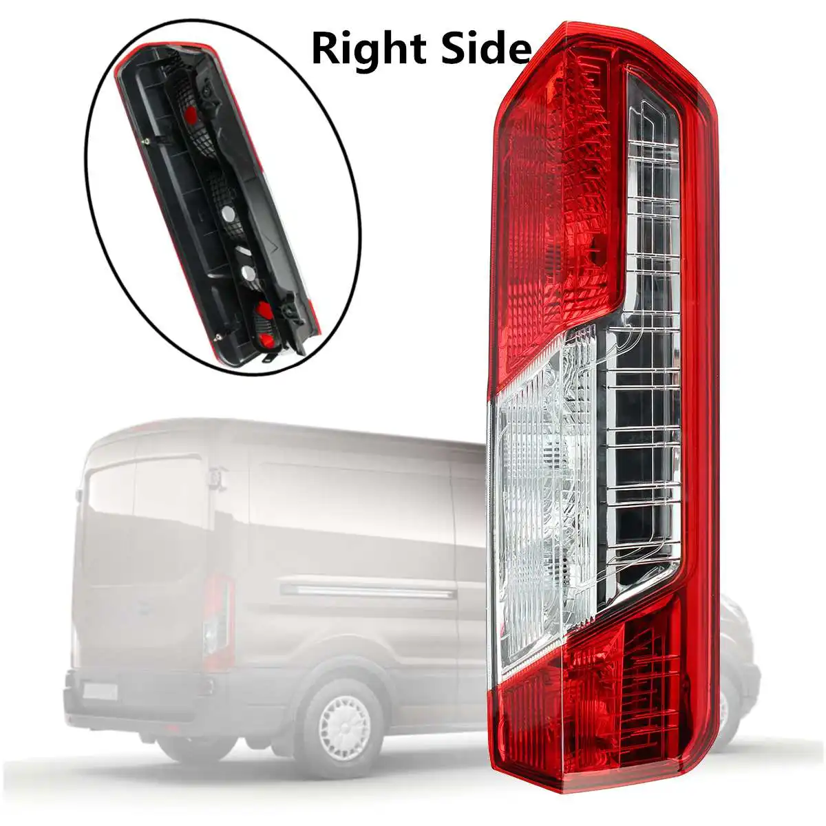

Rear Tail Light Back Lamp Lens Right O/S For Ford Transit MK8 MKVIII 2014 Onward