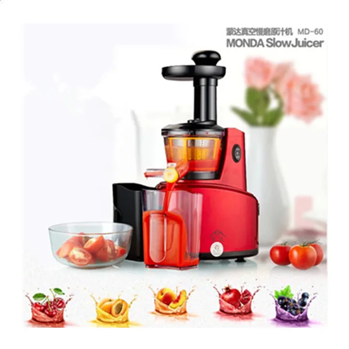 

Slow Juicer 2016 New Stainless Steel Automatic Slow Juicer Fruit Juice Extractor Squeezer of Kitchen Appliances