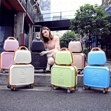 Личная коробка с паролем, сумка для багажа, Корейская версия, маленький свежий чемодан, женская коробка, 16 дюймов, чемодан с 14 сумочками, дорожная сумка