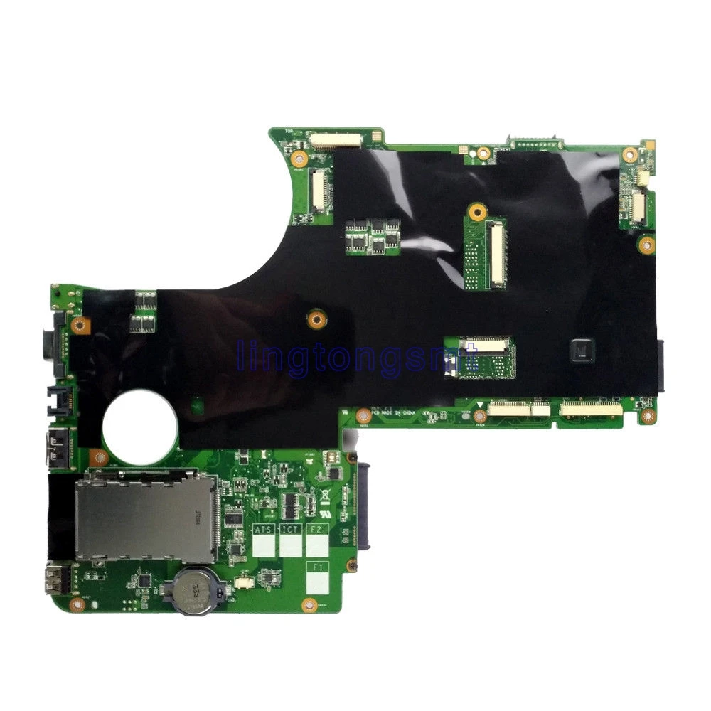 Поддержка i7 CPU Ноутбук Материнская плата For Asus N71J N71JA N71JQ материнская с HD5730 1 Гб