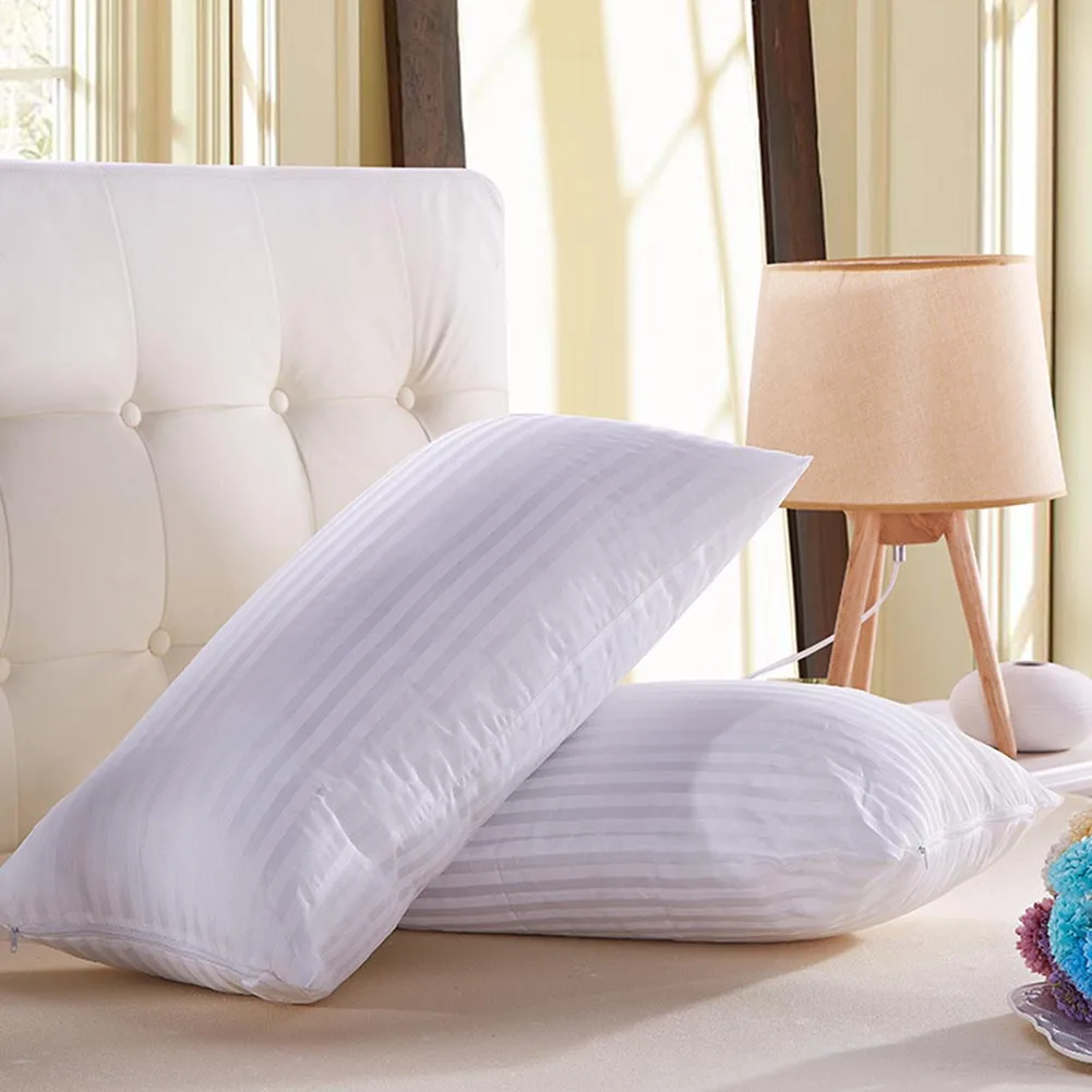 

Beautiful High Quality Bedding Pillow Polyester Bed Hotel Collection Soft Comfortable Sleep Health For Sleeping LXY9 AU10
