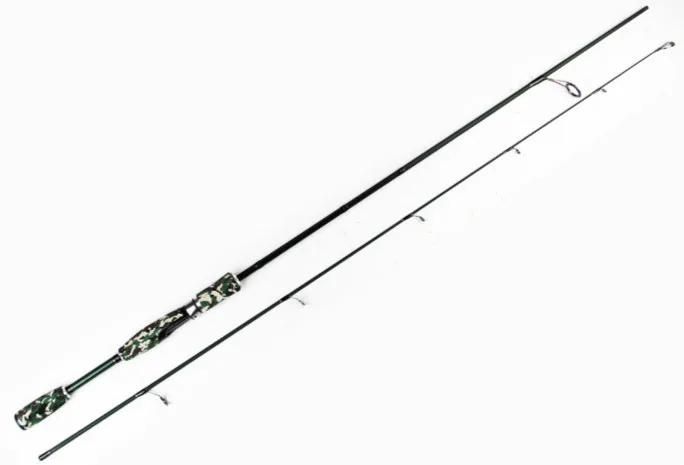 

Spinning Carbon Lure Rod 1.98m /2.1m Power ML Casting Lure Rod Camouflage Colors 2 Section Fishing Rod