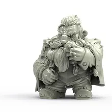 [Loong Way Miniatures] Durgin paint Forge Great Master Godric 32 мм миниатюрные из полимерной смолы