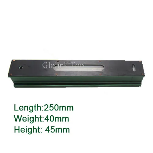 Высокое качество 0,02 мм 100/150/200/250/300 мм Высокоточный механический бар прибор для измерения уровня измерительный инструмент - Цвет: 250mm