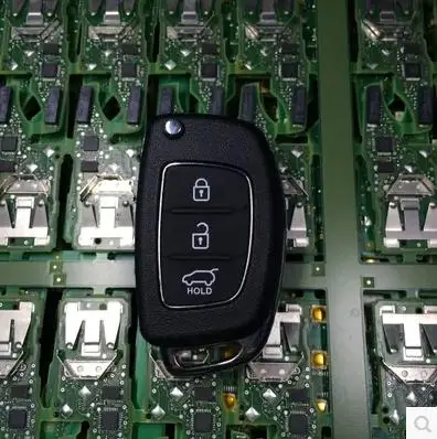 Автомобильный 3 кнопочный дистанционный ключ 433 МГц с чипом ID46 для Hyundai i20 Accent ix 35