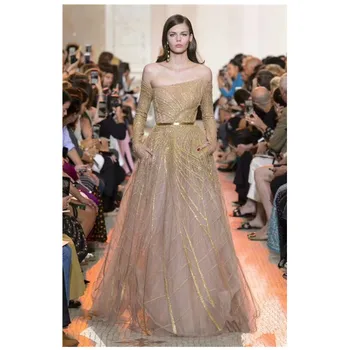 

African French Embroidered Net Lace Fabric High Quality Gold Nigerian Laces Fabric Bridal French Tulle Lace Fabric dress jl82-1