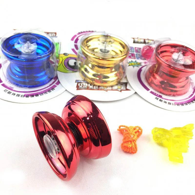 Exquisite Painting Alloy Metal Yoyo Toy High Quality Bearing YoYo With