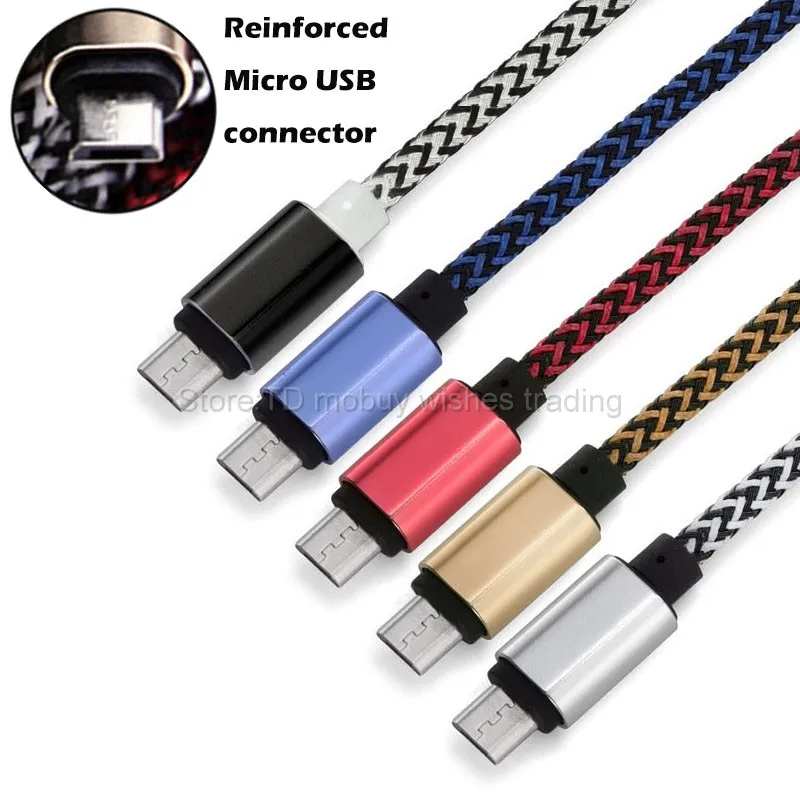 Durable-Nylon-Braided-2A-Micro-USB-Data-Sync-Charger-Cable-Cord-for-Samsung-Galaxy-S4-S6