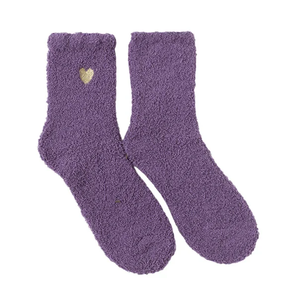 Популярные женские хлопковые носки милые толстые Нескользящие высококачественные носки-тапочки из кораллового флиса теплые носки Мягкие Красивые носки