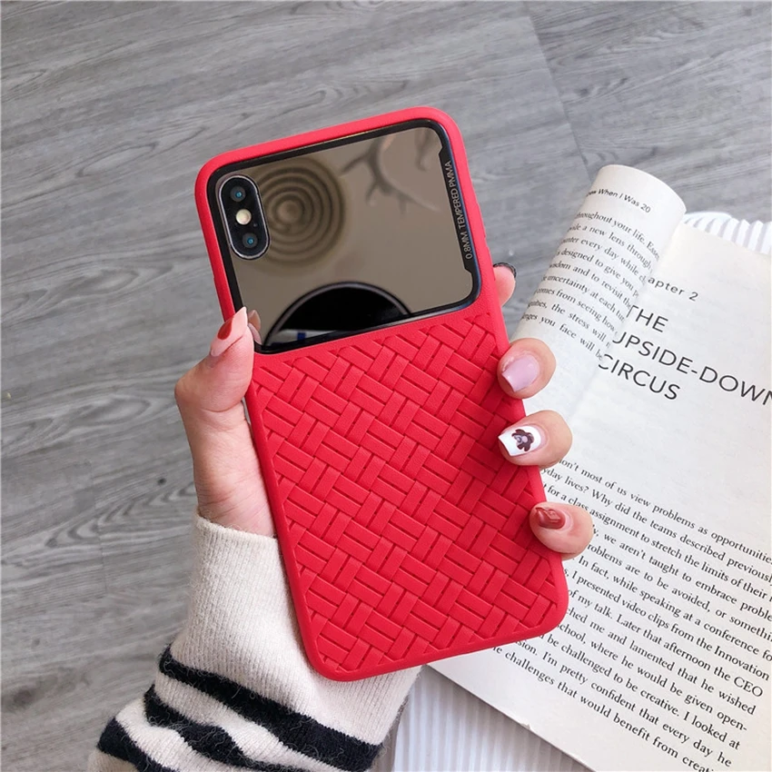3- iphone Woven Grid Pattern Case (8)