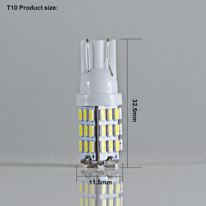 T10 W5W led lights 6