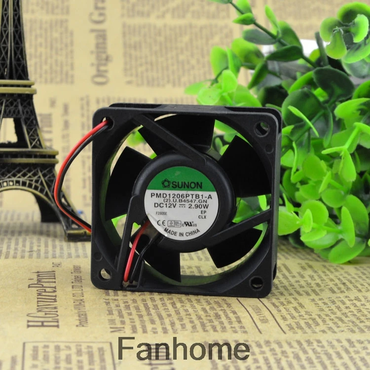 For built-in SUNON PMD1206PTB1-A 6025 12V 3.9W 6CM cooling fan | Компьютеры и офис