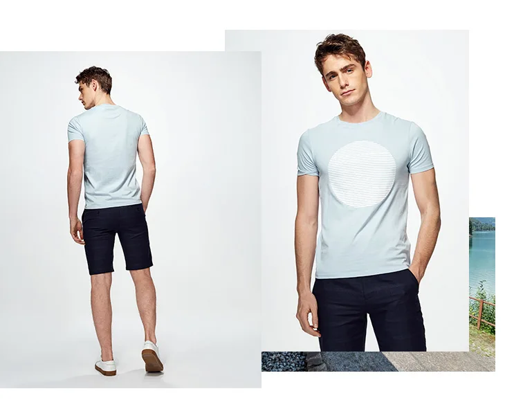 SELECTED cotton round collar short-sleeved T-shirt C|4182T4593 HTB1Iu8pAYuWBuNjSszgq6z8jVXag - SELECTED cotton round collar short-sleeved T-shirt C|4182T4593