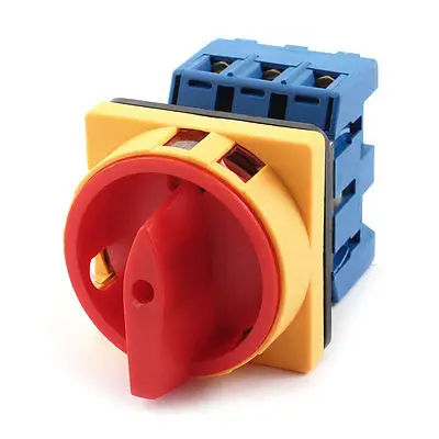 

40A ON/OFF 2 Position Panel Mount Rotary Cam Changeover Switch