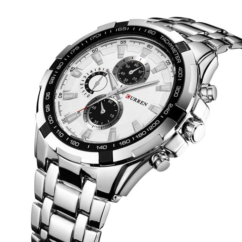 

2017 New Mens Watches Top Brand Luxury Men Business Watch Brief Stainless Steel Simple Clock Elegant Men's Dress Quartz-watch