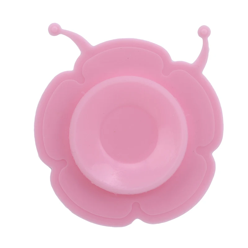 Baby Children Kids Bowl Sucker Suction Double Sided Non-Slip Baby Feeding Silicone Tableware Plate Dishes