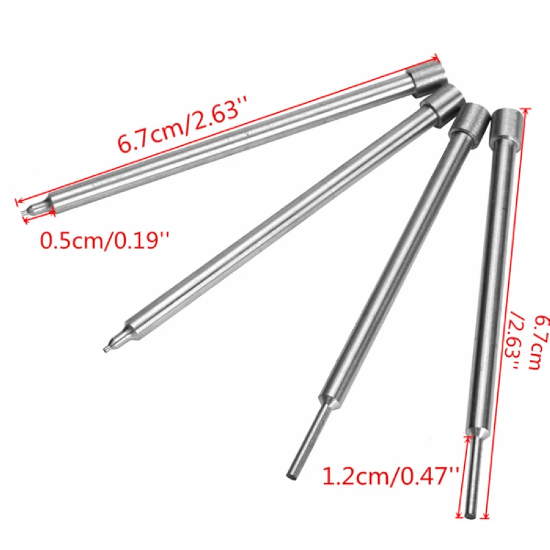 Black Car Flip Key Vice Fixing Pin Remover Tool For Car Door Key Safety Repair