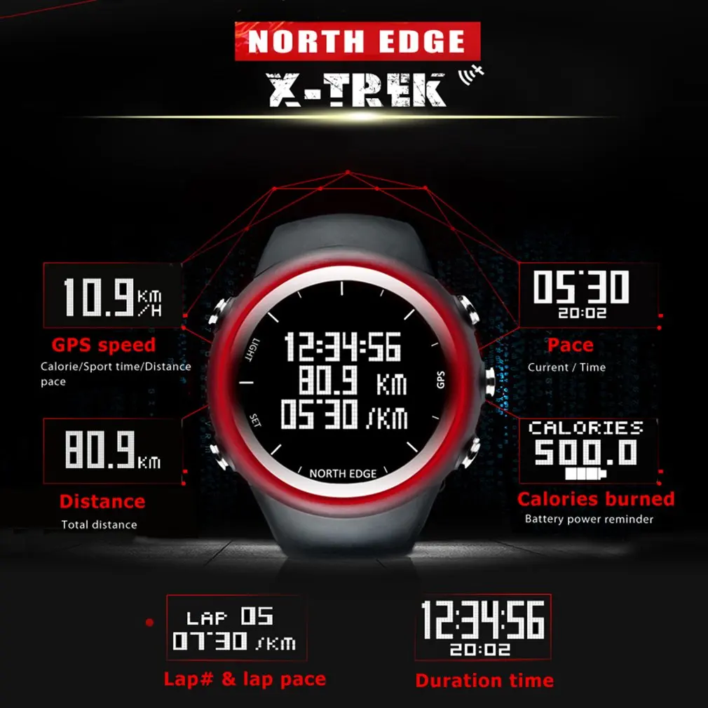 North edge x trek gps. Часы north edge x-trek. приложение для часов north edge на android. north edge x-trek 2 qr код.
