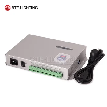 

Wholesale T-300K T300K SD Card online VIA PC RGB Full color led pixel module controller 8 ports 8192 pixels ws2812 ws2811 ws2801