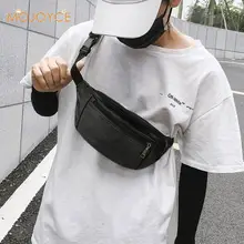 Винтажные однотонные Спортивные Мужские поясные сумки из натуральной кожи, нагрудные сумки для бега на молнии, сумка для денег