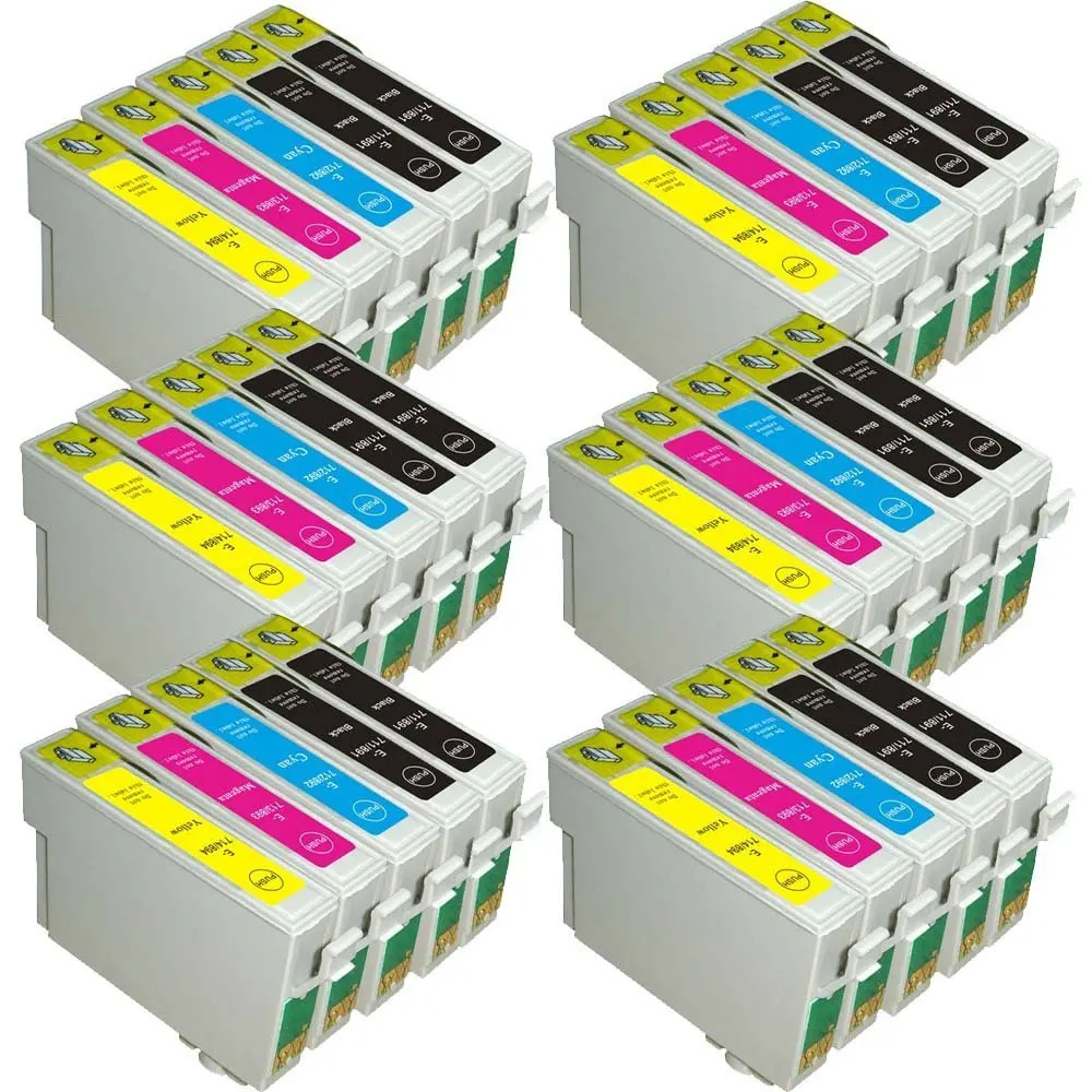 Картридж для принтера Epson DX6000 DX6050 DX7000 DX7400 DX7450 DX8400 DX8450 T0715 12x T0711 6x T0712/3/4 | Компьютеры