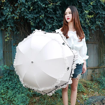 

Sun Umbrella UV Protection Umbrella Rain Women Super Anti Ultraviolent Parasol Female Rain Umbrellas Sunny and Rainy WZP155